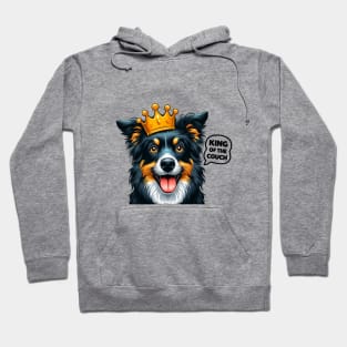 Black Tri Aussie Hoodie